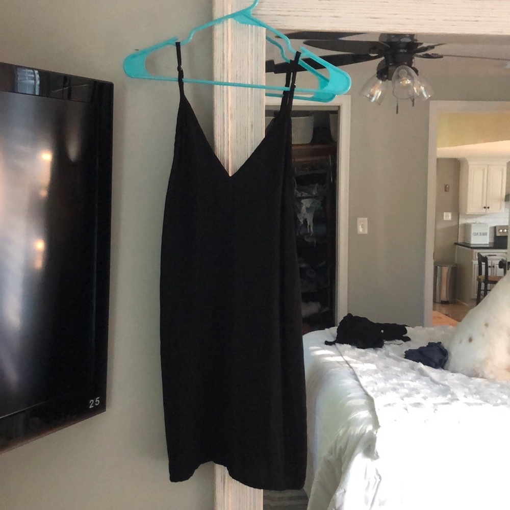 Black slip dress size 0/2